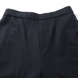 EVERYDAY I LIKE ZIP パンツ イージー スラックス テーパード センタープレス 36 S 黒 ブラック