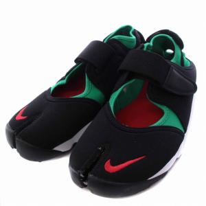 NIKE Women's Air Rift University Red and Stadium Green