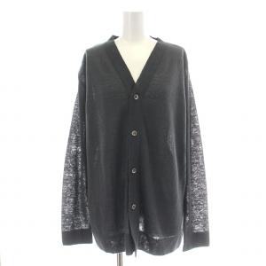 maillot リネンサマーカーディガン Linen Summer Cardigan ニット 長袖 Vネック 麻 3 L