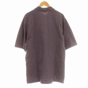 AURALEE 22SS SUPER FINE COTTON SALT SHRINK PIQUE BIG POLO ポロシャツ 半袖 鹿の子