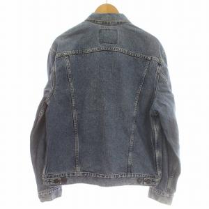 Levi's ヴィンテージ Gジャン 70503 94年製 3rdタイプ ダメージ加工 L ブルー