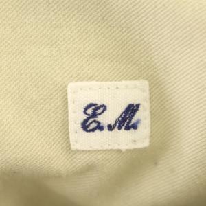 Ets. MATE RIAUX 21SS FRENCHショーツ リネン混 ショートパンツ ハーフパンツ 3 L相当 アイボリー /G