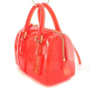 FURLA Candy Mini Bauletto Bag キャンディミニボストンバッグ 2WAY ハンドバッグ ショルダーバッグ PVC