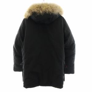 WOOLRICH ARCTIC PARKA ML ダウンジャケット フード ファー アウター M 黒