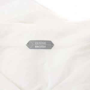 ZANONE ice cotton ポロシャツ 半袖 48 L 白 ホワイト /BM