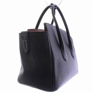 BALLY SOMMET トートバッグ ハンドバッグ レザー ブラック