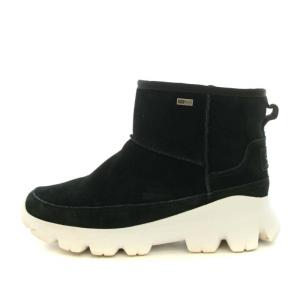 UGG australia パロマー スニーカー PALOMAR SNEAKER ショートブーツ 厚底 スエード USA7 24.0cm 黒 ブラック
