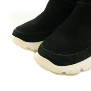 UGG australia パロマー スニーカー PALOMAR SNEAKER ショートブーツ 厚底 スエード USA7 24.0cm 黒 ブラック