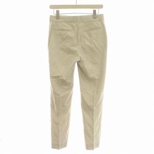 Drawer 22AW WINTER1 ウール フラノ ベーシックパンツ スラックス 36 S グレージュ /G