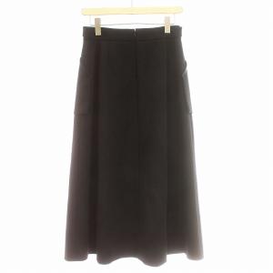 CYCLAS スカート ロング フレアスカート 36 S 黒 ブラック /G
