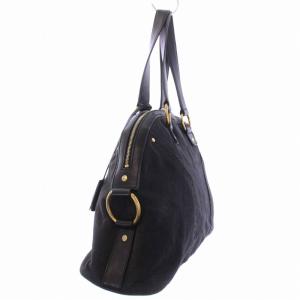 YVES SAINT LAURENT rive gauche ミューズ ハンドバッグ ブラック