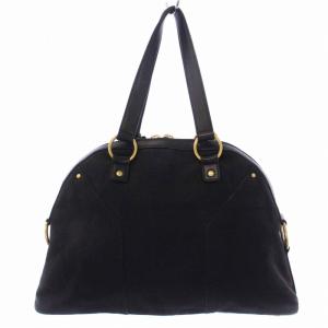 YVES SAINT LAURENT rive gauche ミューズ ハンドバッグ ブラック