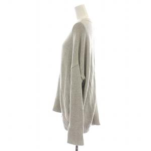 セオリー Theory 23AW CLEAN COTTONCASH LINE STITCH PO プルオーバー ニット セーター 長袖 カシミヤ混 S 黒 ブラック /HK ■OS レディー 23AW クリーンコットンカシラインステッチプルオーバー Clean