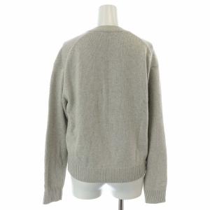 Theory 23SS CLEAN COTTONCASH LS CARDIGAN ニットカーディガン 長袖 S ライトグレー 01-3103702-037-902