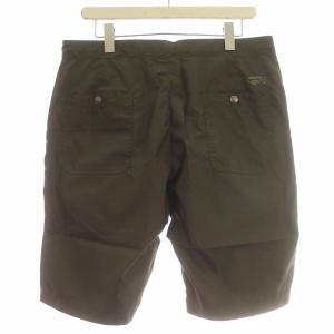 A BATHING APE ナイロン ハーフパンツ ショートパンツ プリント L カーキ