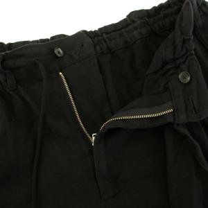 Ground Y サルエルパンツ ラップパンツ イージーパンツ ジップフライ 3way コットン 3 L 黒 ブラック