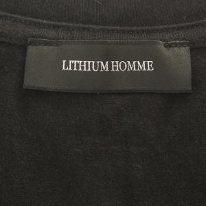 LITHIUM HOMME Tシャツ コラボ 吉井和哉 有賀幹夫 半袖 XL 黒 ブラック