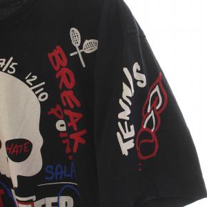 HYDROGEN SPORTSWEAR スカルプリント ジャージパンツ S 紫