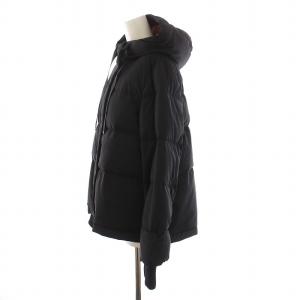BLUE LABEL CRESTBRIDGE ハイマルチピーチタフタショートダウンコート ダウンジャケット 裏地チェック ジップアップ 42