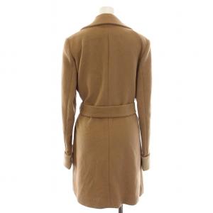 Brooks Brothers ウールコート ロング カシミヤ混 アウター 4 L 茶 ブラウン