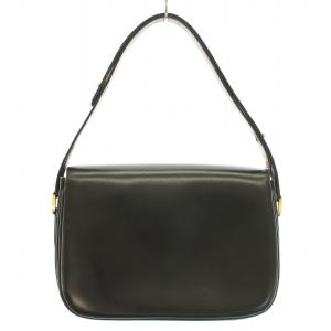 BALLY ワンショルダーバッグ ハンドバッグ レザー ターンロック式 ロゴ 黒 ブラック