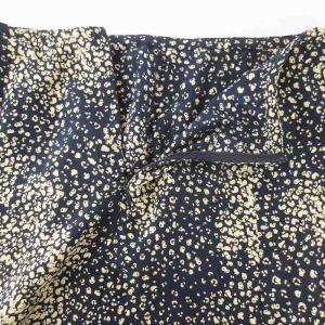 Spick&Span 22AW レオパードドットフレアスカート ヒョウ柄 ミモレ ロング 紺 ネイビー ベージュ