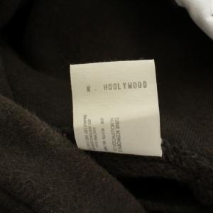 N.HOOLYWOOD OVERSIZE HOODIE パーカー スウェット トレーナー プルオーバー 長袖 プリント 36 S 茶 ブラウン 172-CS03-057
