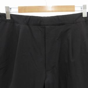 BEAUTY&YOUTH UNITED ARROWS 360MASTER1Pテーパードイージーパンツ スラックス ナイロン L 黒 ブラック