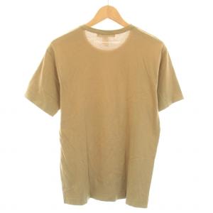 COMME des GARCONS SHIRT Tシャツ カットソー クルーネック 半袖 ロゴプリント コットン M ベージュ