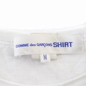 COMME des GARCONS SHIRT 22SS Tシャツ 半袖 ロゴ M 白 ホワイト /G