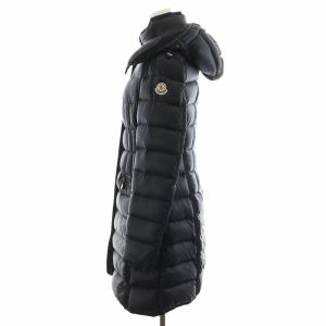 MONCLER HERMINE ダウンコート 0 ブラック