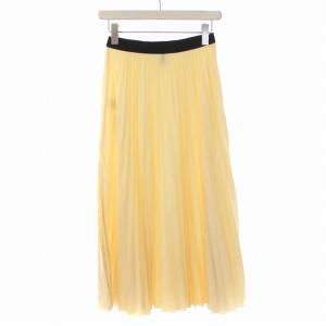 08sircus 22SS メタルフィニッシュプリーツスカート ロング 1 S ベージュ S22SS-SK01