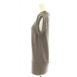 LOUIS VUITTON ベスト ジレ プルオーバー L ブラウン