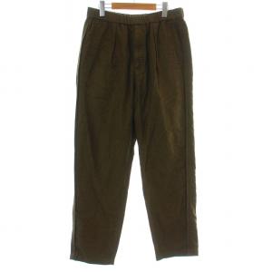 WELLDER Puckering Trousers パッカリング トラウザーズ イージーパンツ ジップフライ シルク混