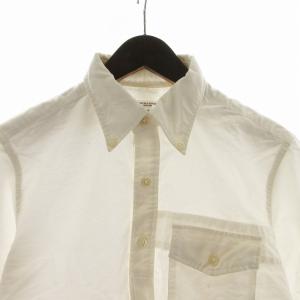Engineered Garments ボタンダウンシャツ 半袖 S 白 ホワイト /NQ