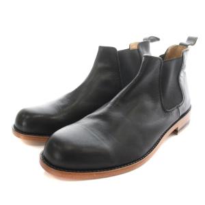 PADRONE サイドゴアブーツ エドガー SIDE GORE BOOTS EDGAR ブーティ ショート レザー 40 25.0cm~25.5cm