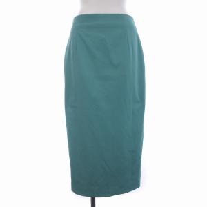 23SS RIRANCHA タイトスカート ミモレ ロング バックファスナー 38 M ライトブルー 1524-299-5153