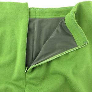 SYBILLA ポンチフレアスカート ミモレ ロング M 緑 グリーン GBHAS-33300