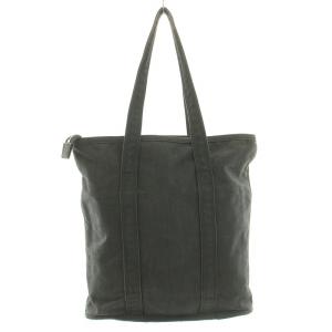 PORTER 吉田カバン スモーキー トートバッグ ハンドバッグ キャンバス ロゴ 黒 ブラック