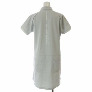 ZERO HALLIBURTON SOLOTEX DELTA KANOKO One-Piece Dress ポロシャツワンピース ひざ丈 ゴルフウェア 半袖