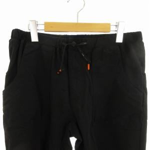 BEAMS DESIGN ストレッチジョガーパンツ メンズ アウトドア ロングパンツ L 黒 ブラック TR-9P1790HP
