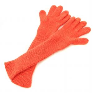 Vivienne Westwood 手袋 ニット ロング オレンジ