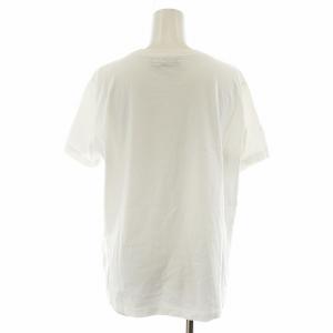 COACH × ディズニー Disney シグネチャー Tシャツ カットソー 半袖 プリント ワッペン M 白 ホワイト