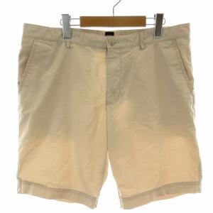 BOSS ショートパンツ ハーフ ジップフライ 52 XL ライトベージュ /NW22