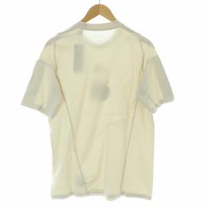 adidas タグ付き DFB CO TEE Tシャツ カットソー ロゴ刺繍 半袖 XL アイボリー HF3984 /KL