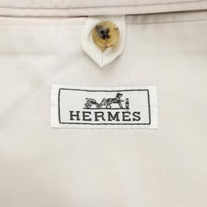 HERMES テーラードジャケット 54 ベージュ