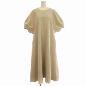 22SS LANTERN SLEEVE FLARE ONE PIECE ワンピース 半袖 パフスリーブ