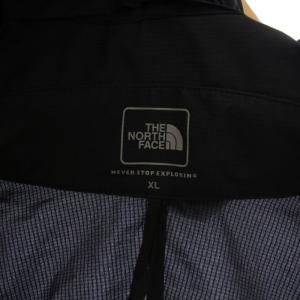THE NORTH FACE SWALLOW TAIL VENT HOODIE パーカー ジャケット ジップアップ ロゴ ナイロン XL 黄 イエロー 黒