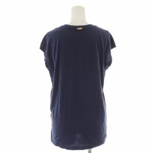 MUSE de Deuxieme Classe 22SS loosey2 クルーネック タンクトップ Tシャツ カットソー フレンチスリーブ F 黒 ブラック