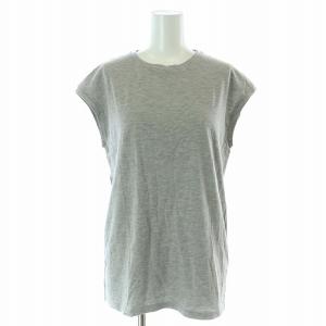 22SS loosey2 クルーネック タンクトップ カットソー ノースリーブ フレンチスリーブ F グレー